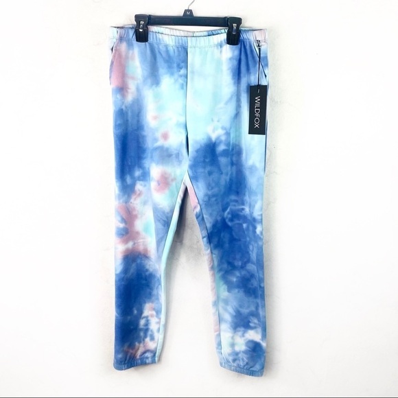 [Wildfox] Painted Sky Rory Tie Dye Joggers - Picture 1 of 2
